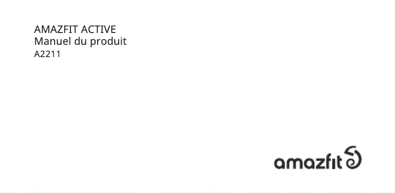 Image de la première page du manuel de l'appareil Active