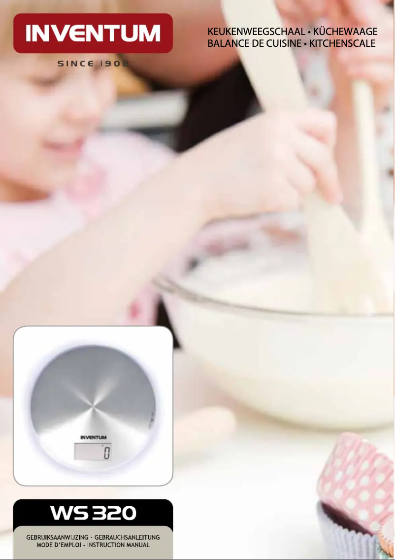 Image de la première page du manuel de l'appareil WS320