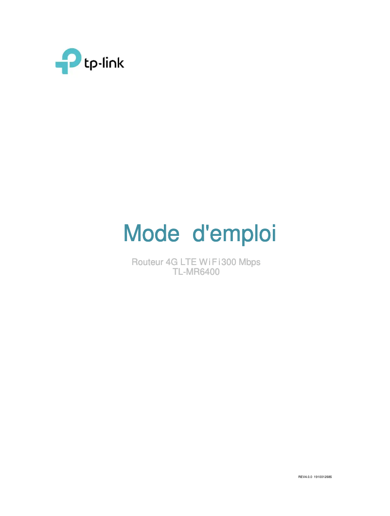 Página 1 del manual Manual de usuario TP-Link TL-MR150