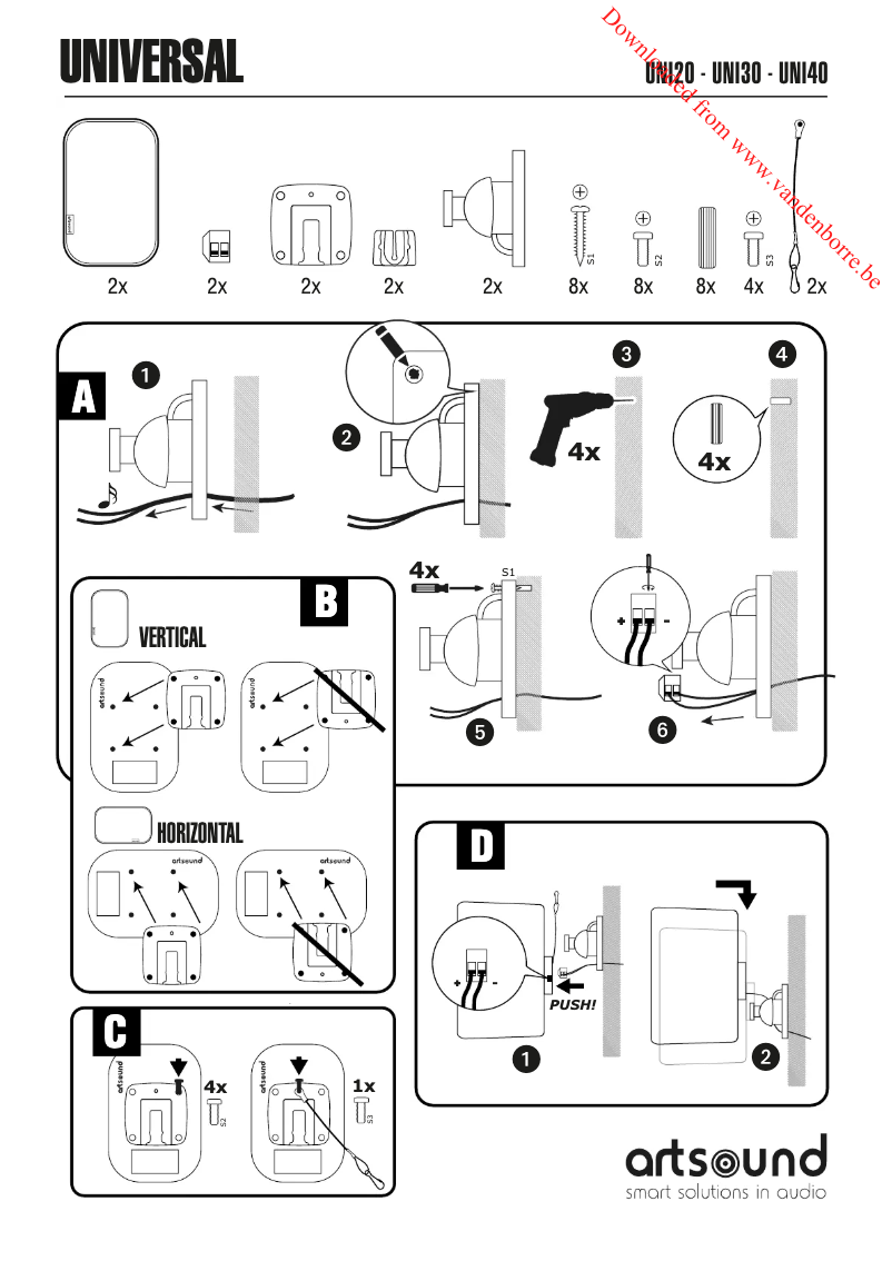 Image de la première page du manuel de l'appareil UNI40