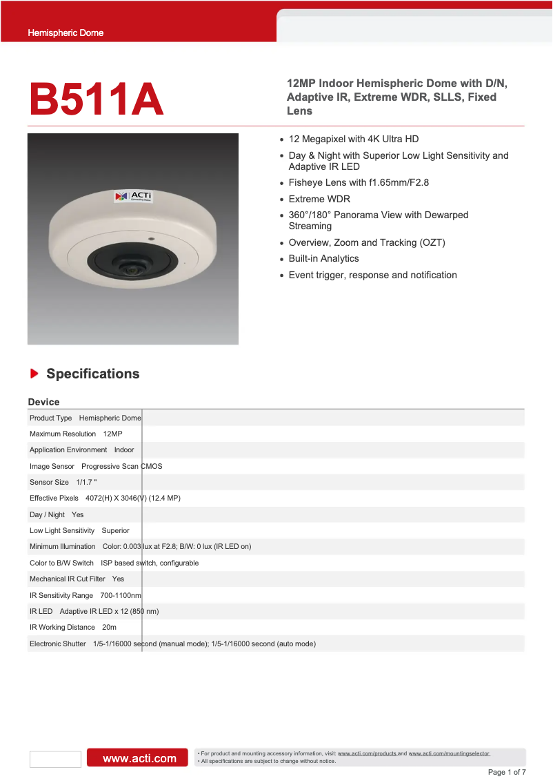 Image de la première page du manuel de l'appareil B511A