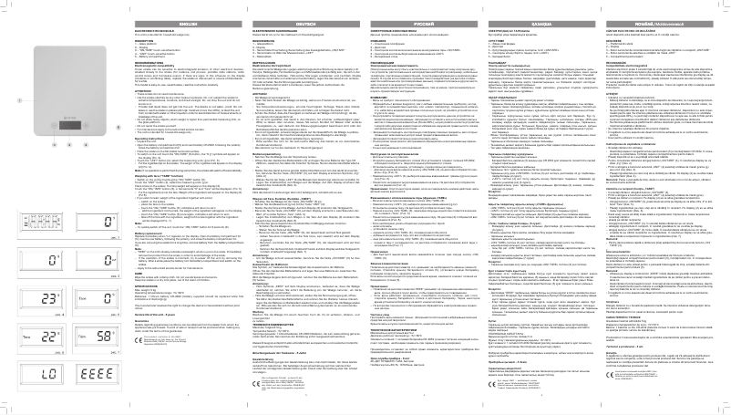 Page 1 de la notice Manuel utilisateur Vitek VT-2410 W