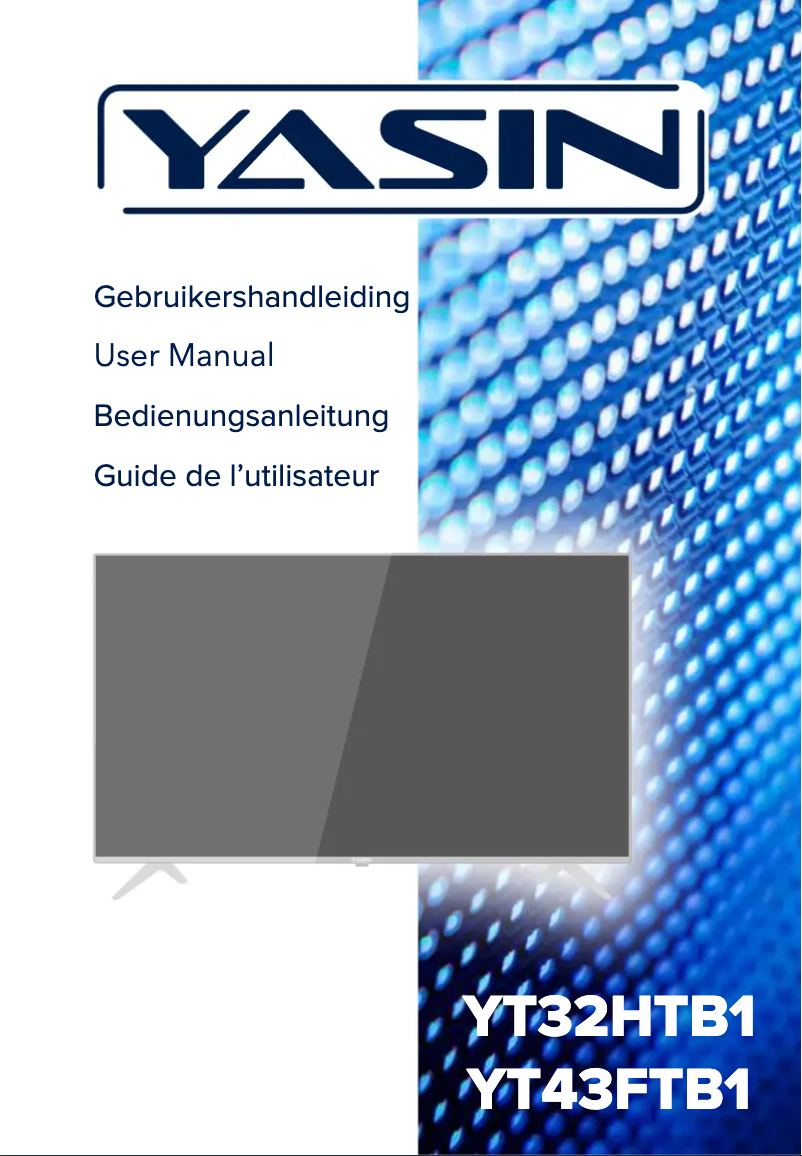 Page n°1 - Manuel utilisateur Yasin YT43FTB1