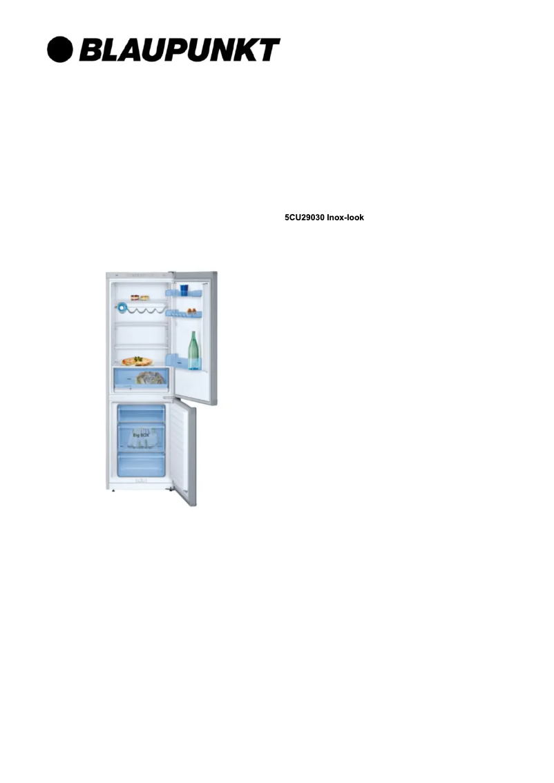 Image de la première page du manuel de l'appareil 5CU29030