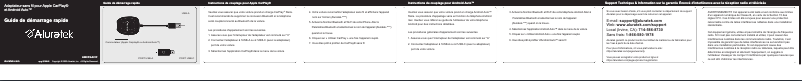 Page 1 de la notice Manuel utilisateur Aluratek AWCPGA01F