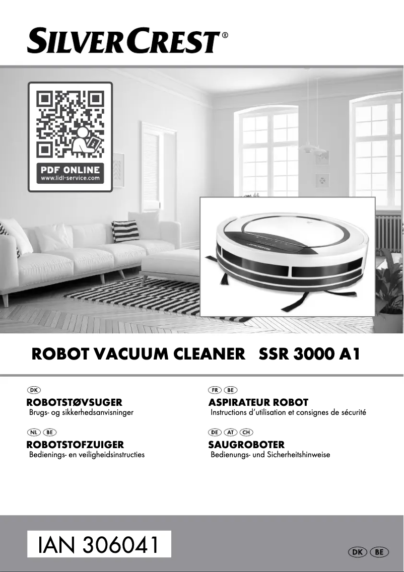 Page 1 de la notice Manuel utilisateur SilverCrest SSR 3000 A1