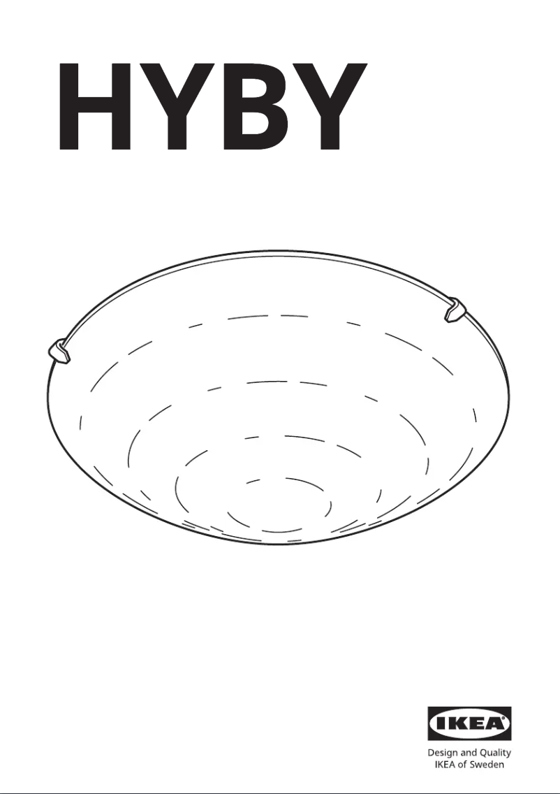 Image de la première page du manuel de l'appareil HYBY 703.473.90