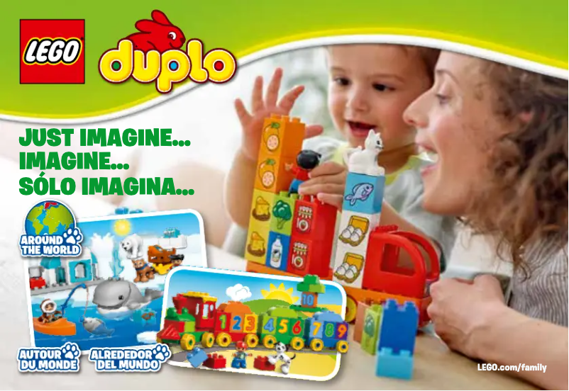 Image de la première page du manuel de l'appareil Duplo 10830
