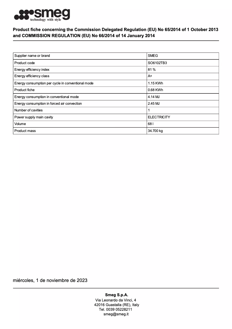 Image de la première page du manuel de l'appareil SO6102TB3