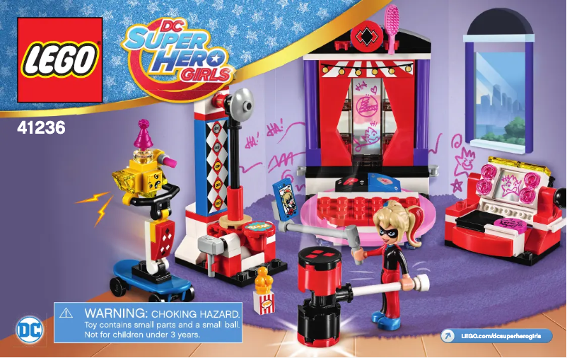 Image de la première page du manuel de l'appareil Dc Super Hero Girls 41236