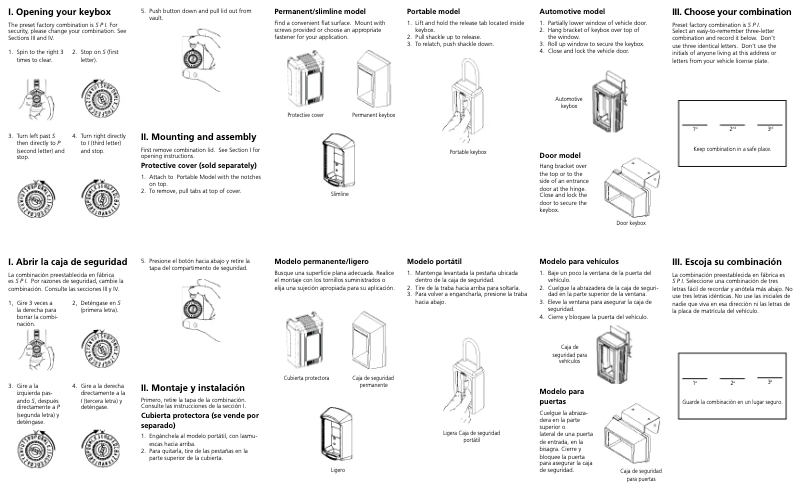 Page n°1 - Manuel utilisateur Kidde 001012