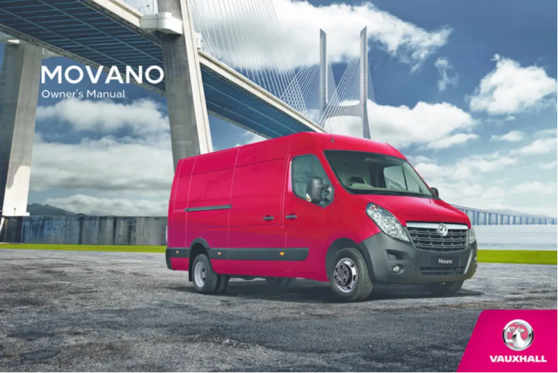 Page 1 of the manual User Manual Vauxhall Movano (2019)