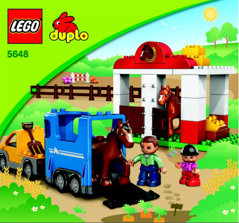 Page 1 de la notice Manuel utilisateur Lego Duplo 5648