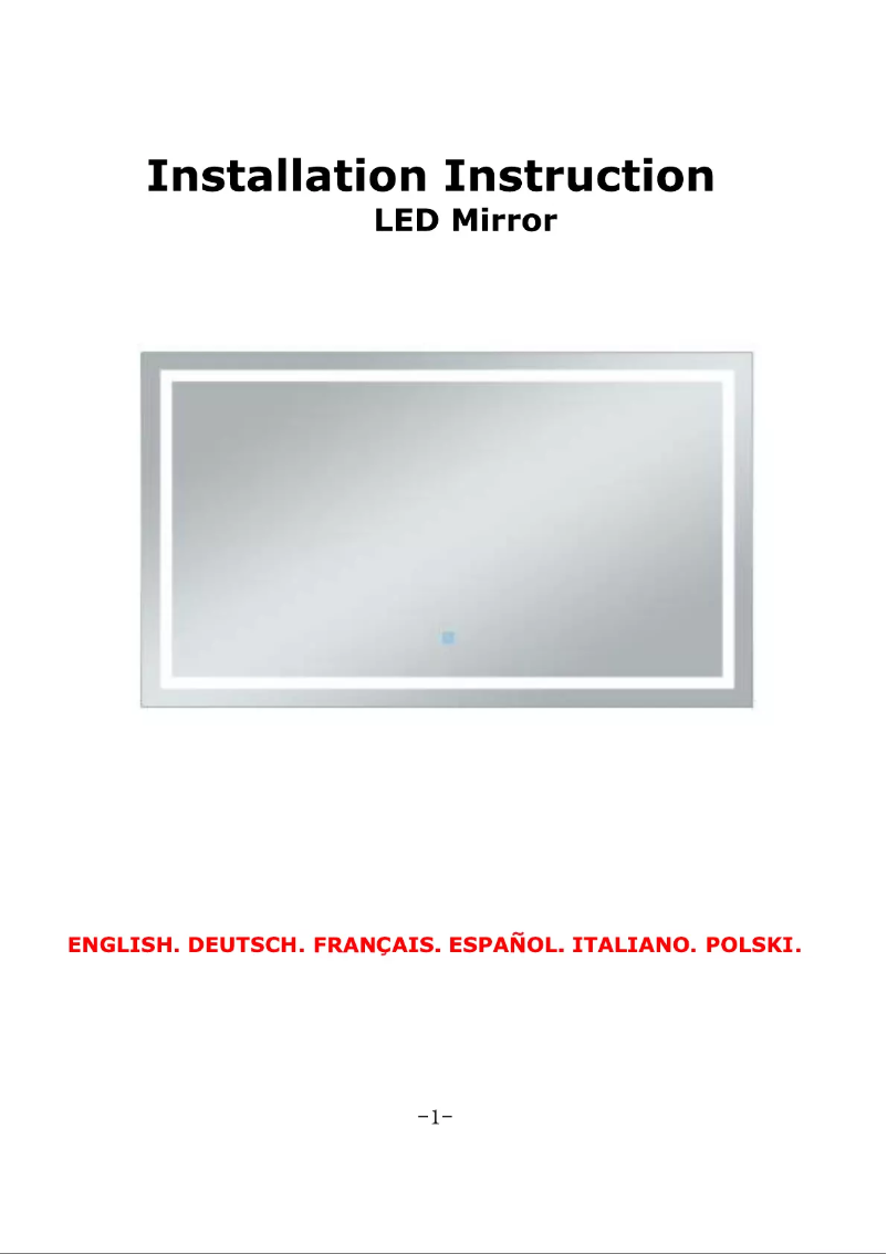 Page n°1 - Manuel utilisateur Sanexo Starlight Touch