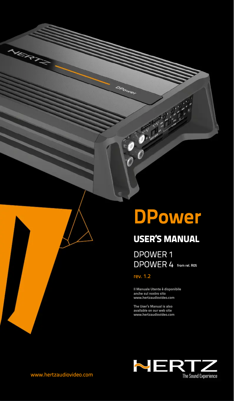 Image de la première page du manuel de l'appareil DPower 4
