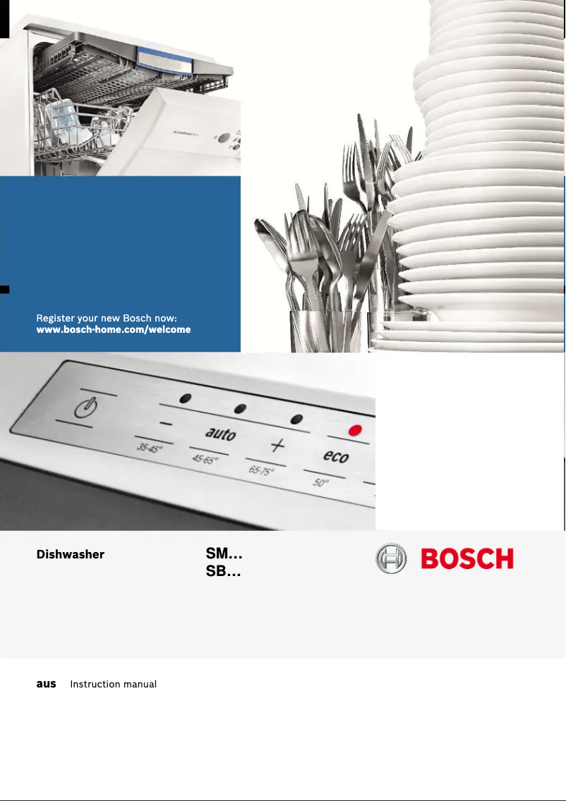 Page n°1 - Mode d'emploi Bosch SMS46GI02A