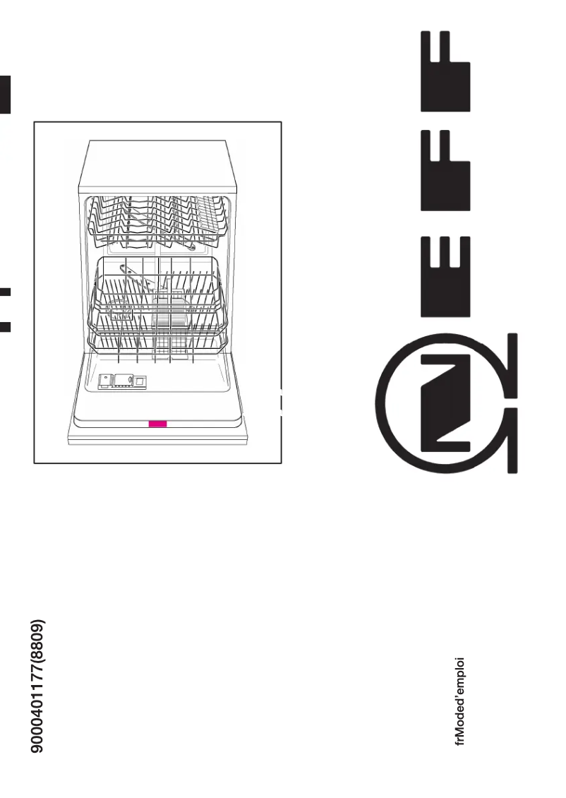 Page 1 de la notice Manuel utilisateur Neff S54M45X8EU
