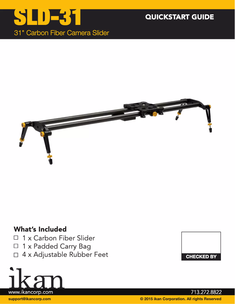 Image de la première page du manuel de l'appareil SLD-31