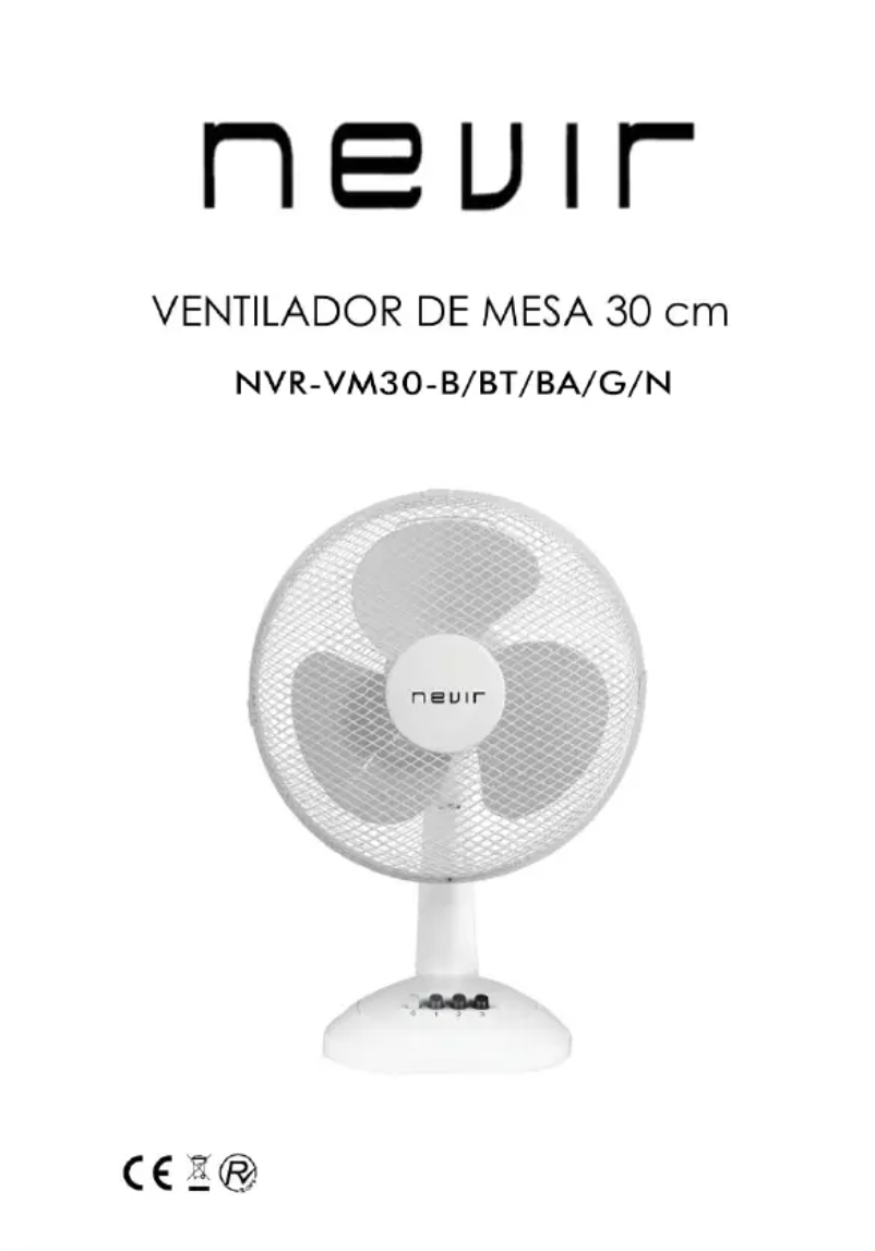 Page n°1 - Manuel utilisateur Nevir NVR-VM30-BT