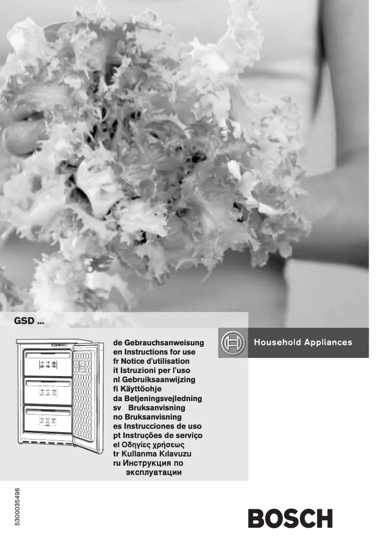 Page 1 of the manual User Manual Bosch GSD11121
