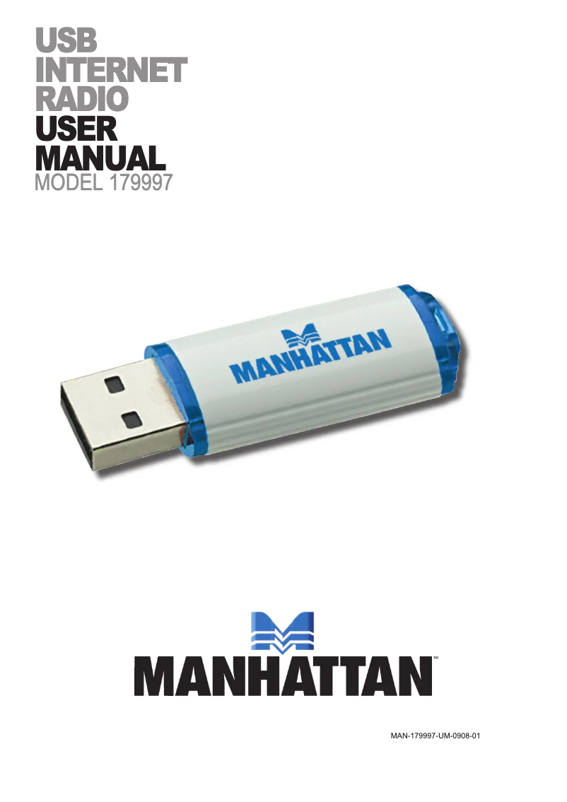 Page n°1 - Manuel utilisateur Manhattan 179997