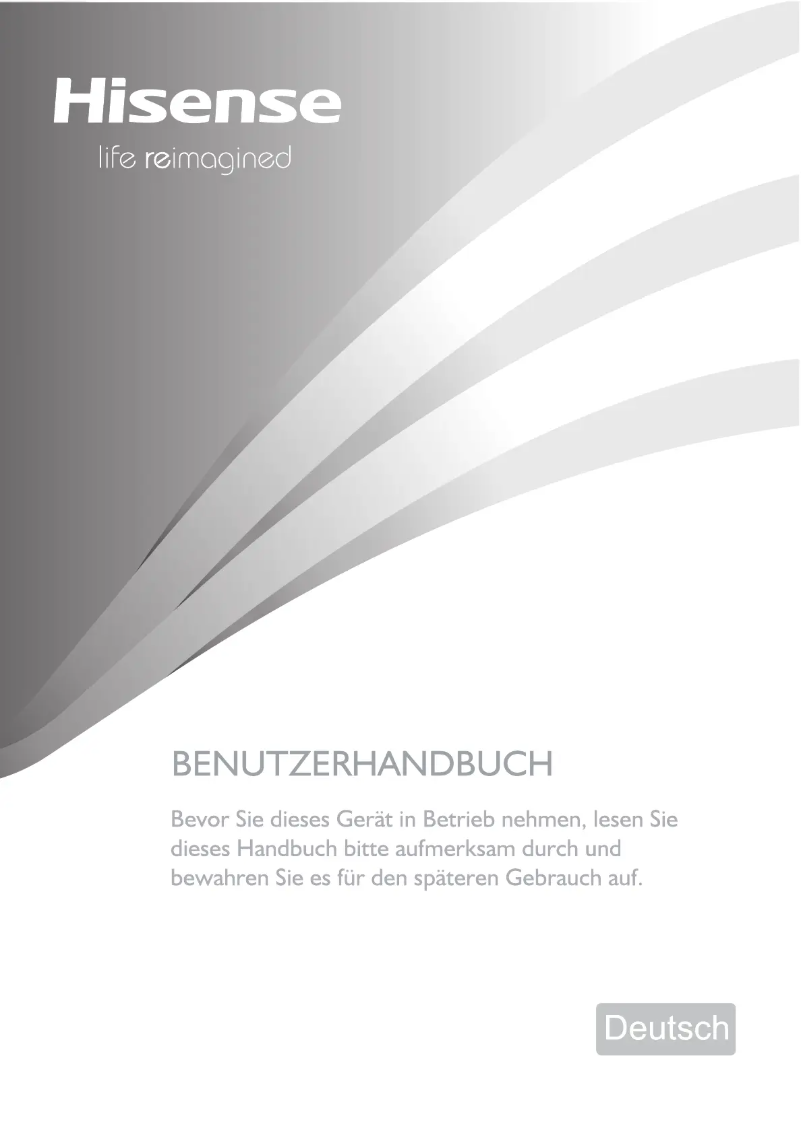 Page 1 de la notice Manuel utilisateur Hisense KSNF 360 VR A++ EL