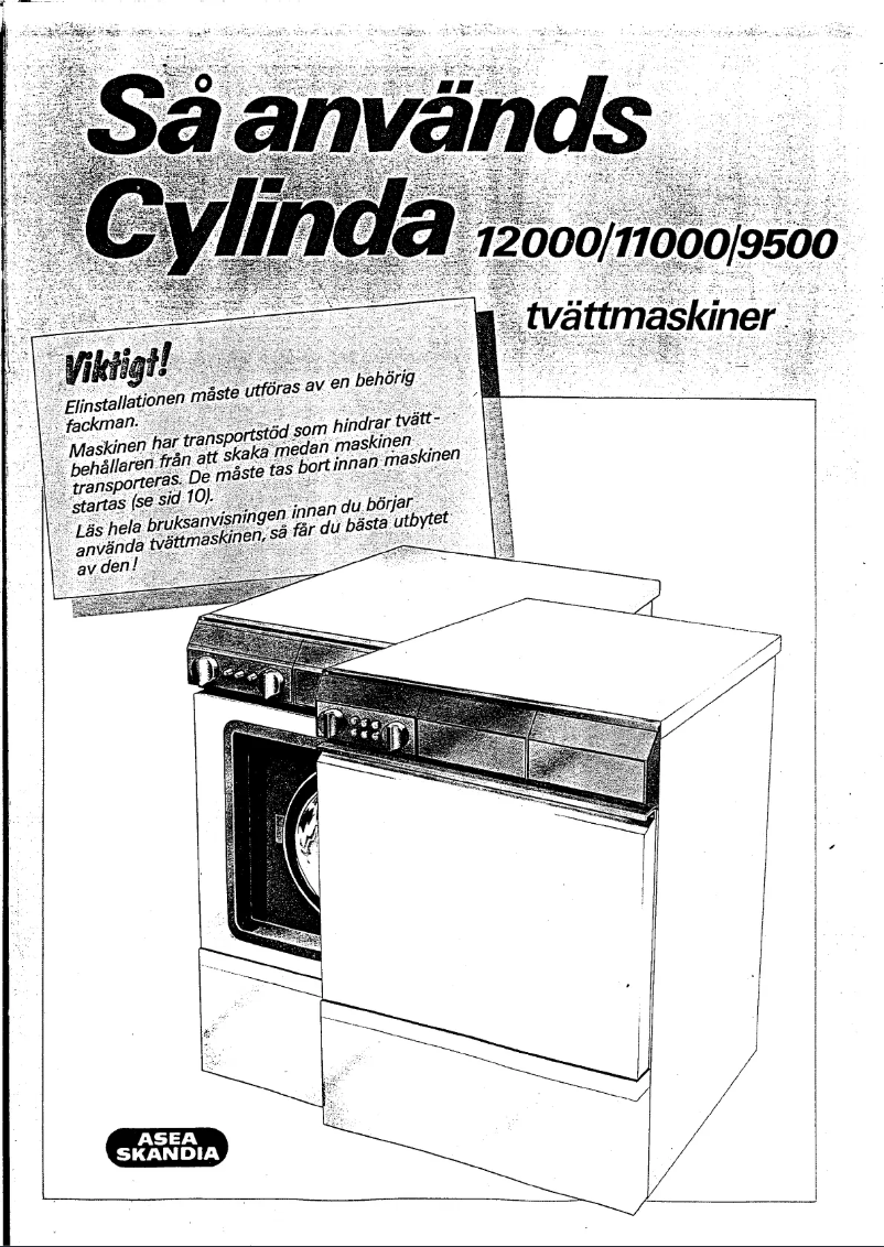 Page n°1 - Manuel utilisateur Cylinda 11000