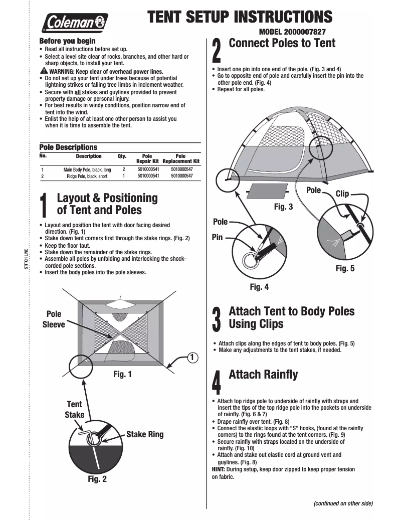 Image de la première page du manuel de l'appareil Sundome 4