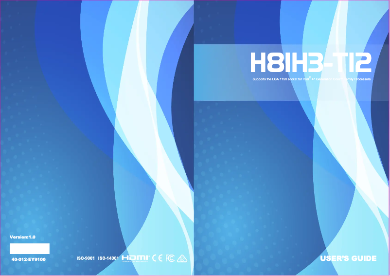 Page 1 de la notice Manuel utilisateur ECS H81H3-TI2