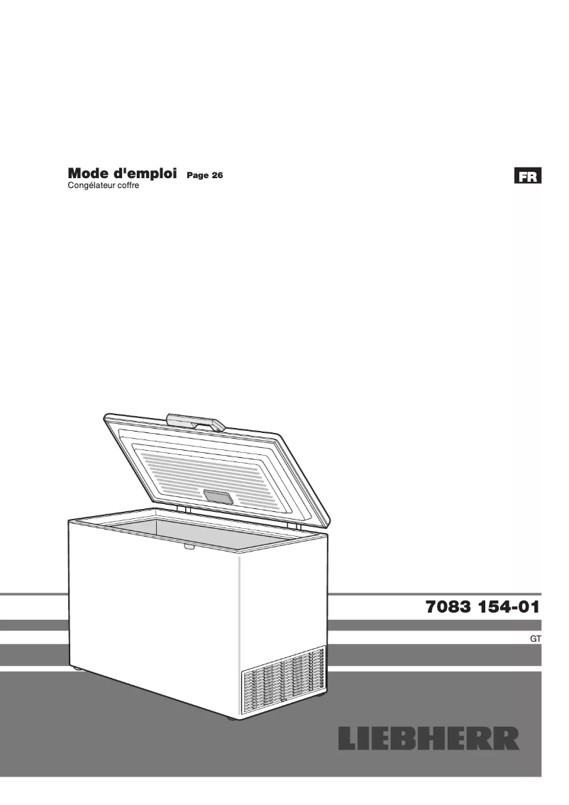 Image de la première page du manuel de l'appareil GT 2132 Comfort