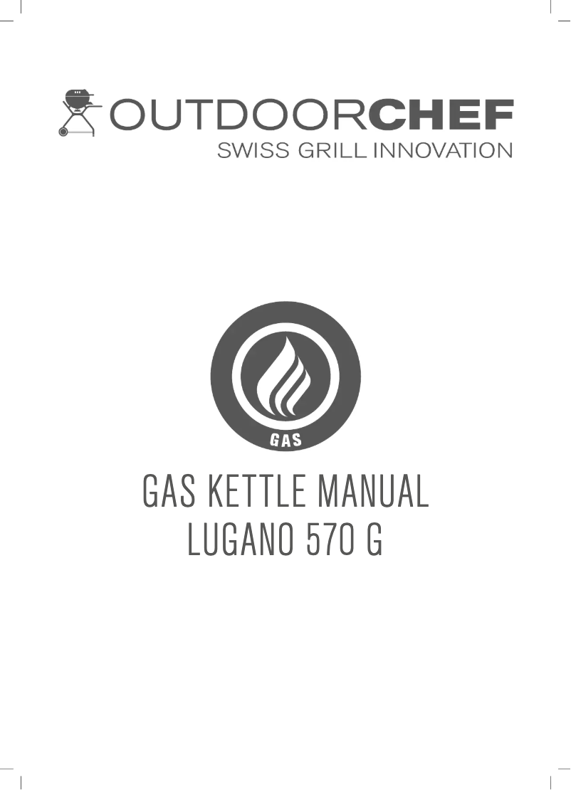 Page 1 de la notice Manuel utilisateur Outdoorchef Lugano 570 G