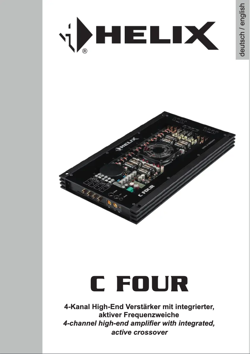 Imagen de la primera página del manual del dispositivo C FOUR