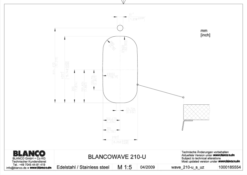 Image de la première page du manuel de l'appareil WAVE 210-U