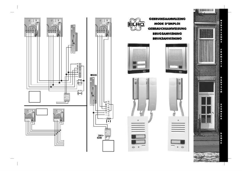 Page 1 de la notice Manuel utilisateur Elro IB55