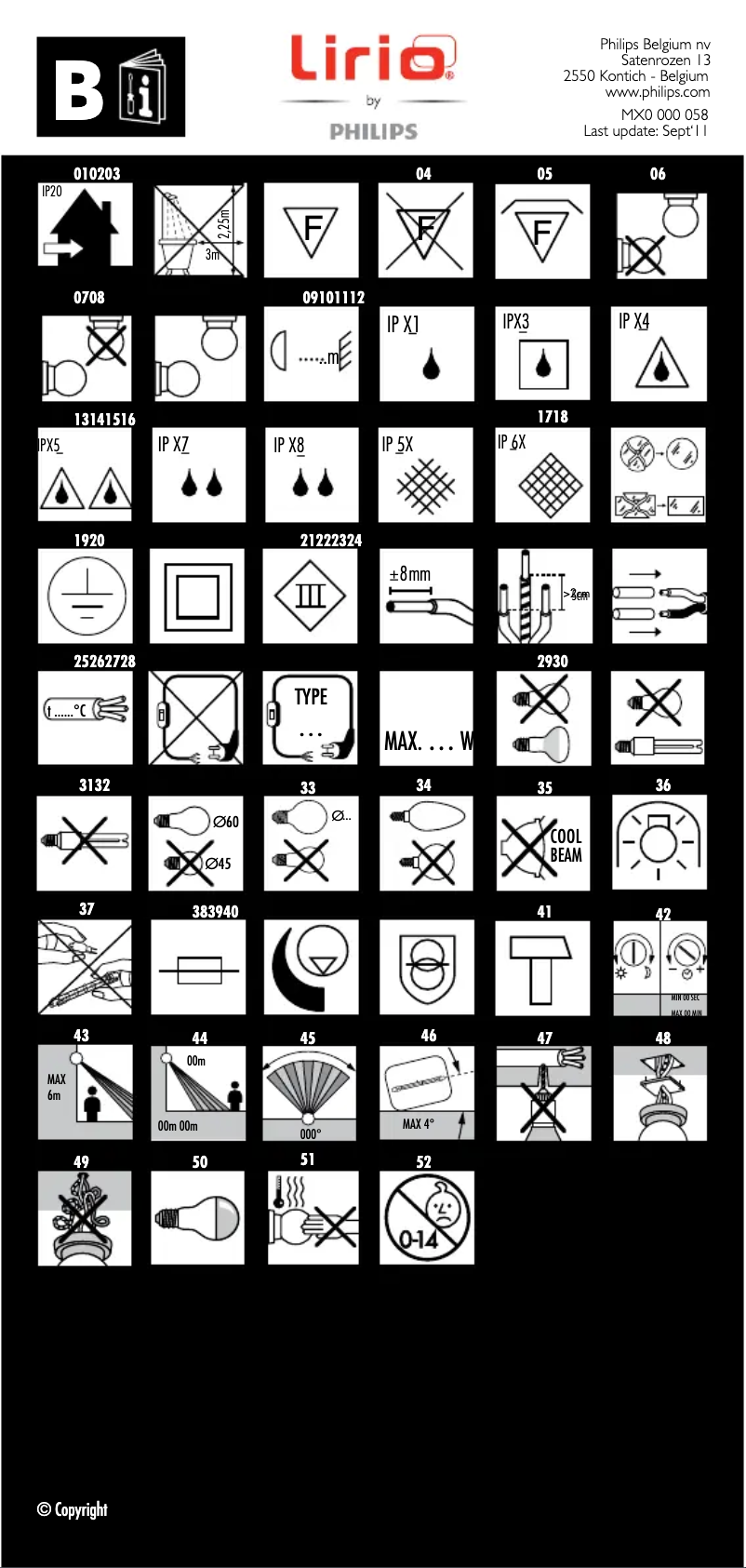 Page n°1 - Manuel utilisateur Philips 40206/17/LI