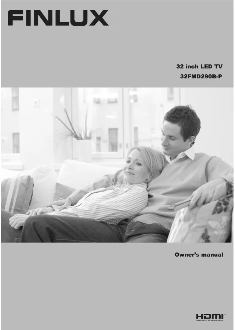 Page n°1 - Manuel utilisateur Finlux 32FMD290B-P
