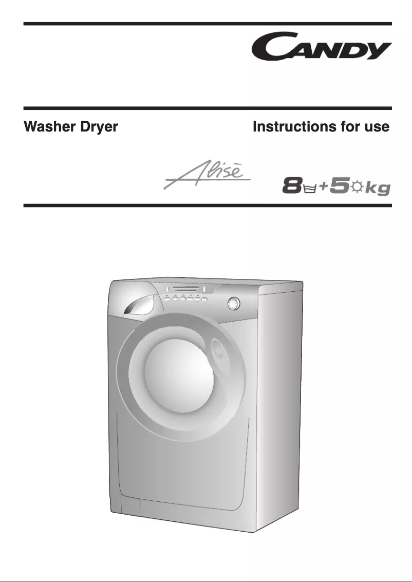 Page 1 de la notice Manuel utilisateur Candy GOW 485-80
