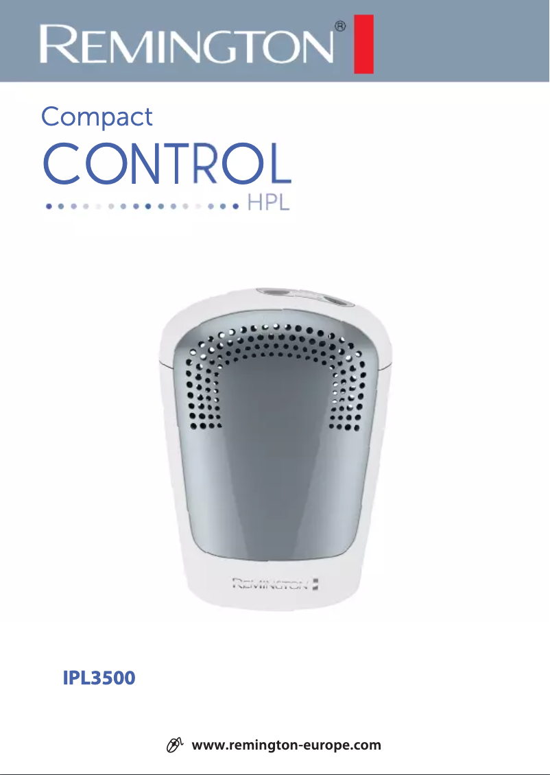 Image de la première page du manuel de l'appareil IPL3500