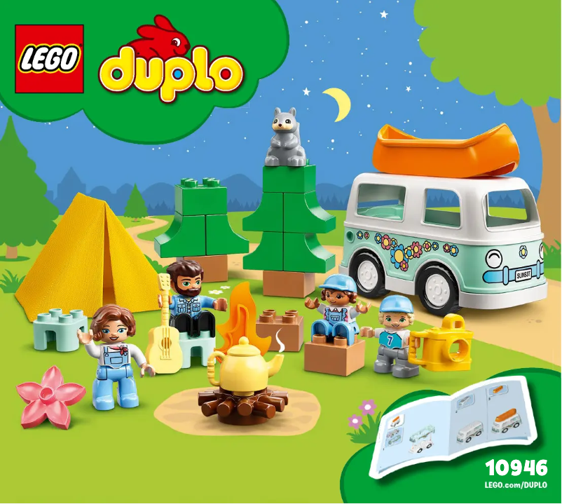 Page 1 de la notice Manuel utilisateur Lego Duplo Town 10946