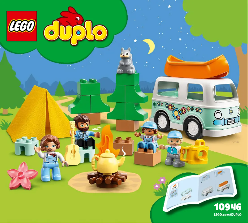 Page n°1 - Manuel utilisateur Lego Duplo Town 10946