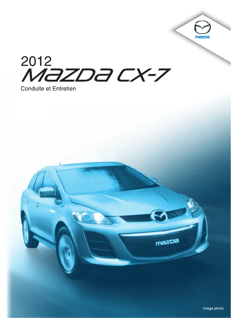 Página 1 del manual Manual de usuario Mazda CX-7 (2012)