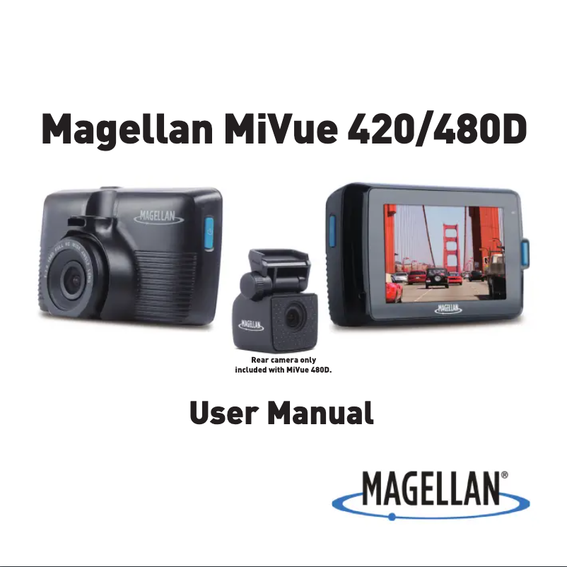 Page n°1 - Manuel utilisateur Magellan MiVue 480D