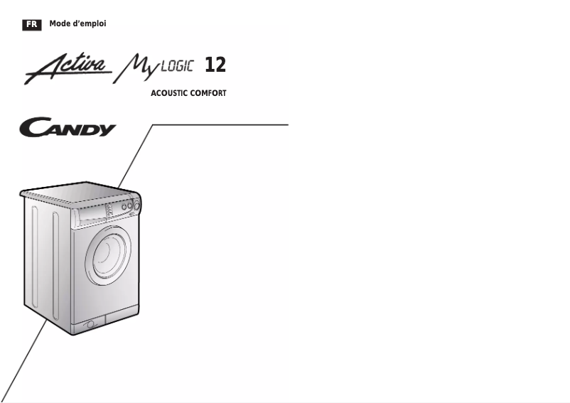 Página 1 del manual Manual de usuario Candy LB ACTML12FR