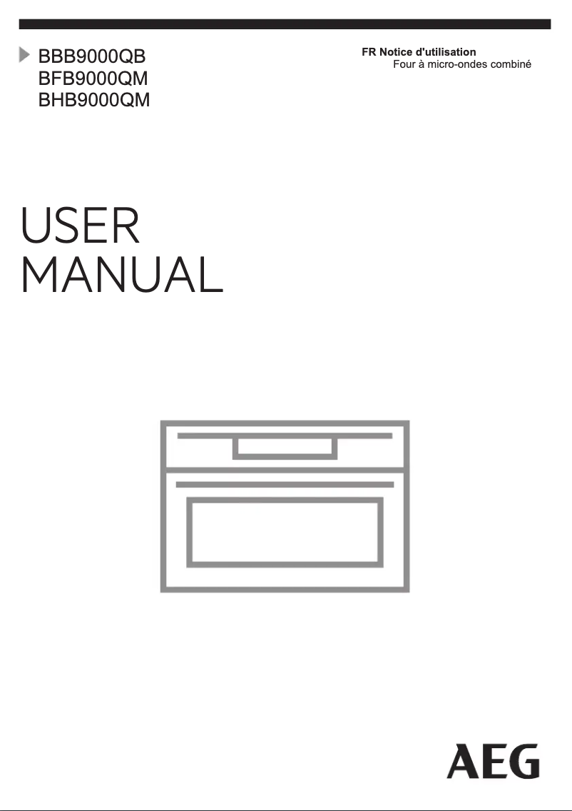 Page 1 de la notice Manuel utilisateur AEG BFB9000QM