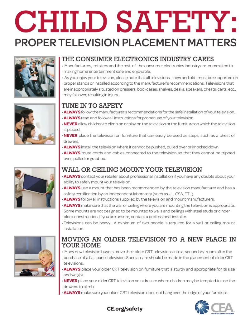 Page 1 de la notice Instructions de sécurité Sony Bravia KDL-52XBR5