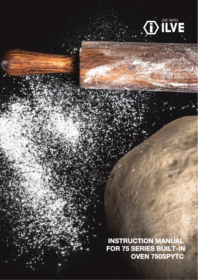 Page 1 de la notice Manuel utilisateur Ilve 750SPYTCI
