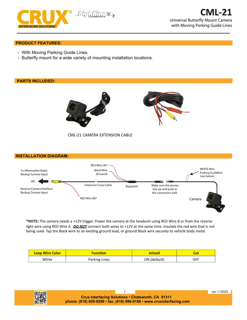 Image de la première page du manuel de l'appareil CML-21