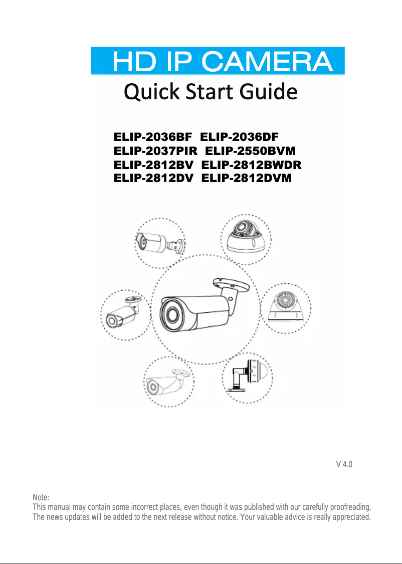 Page n°1 - Manuel utilisateur Monacor ELIP-2036DF