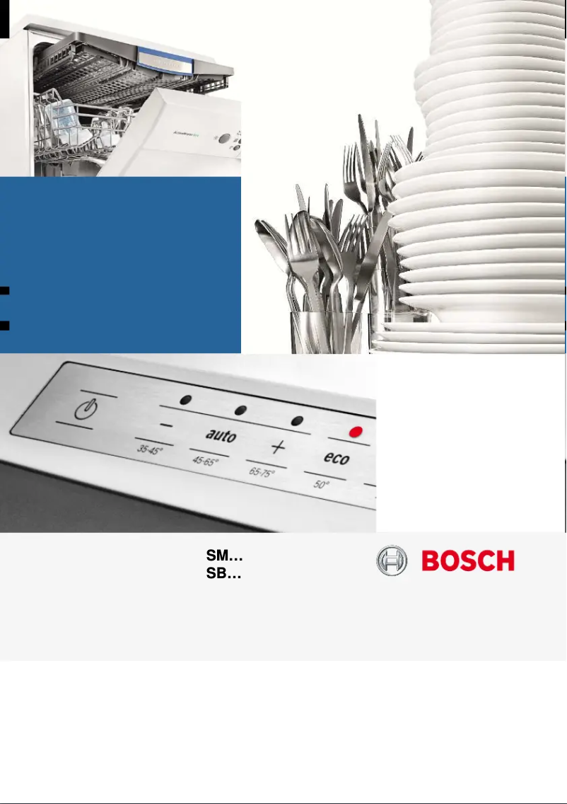 Image de la première page du manuel de l'appareil SMV53M90EU
