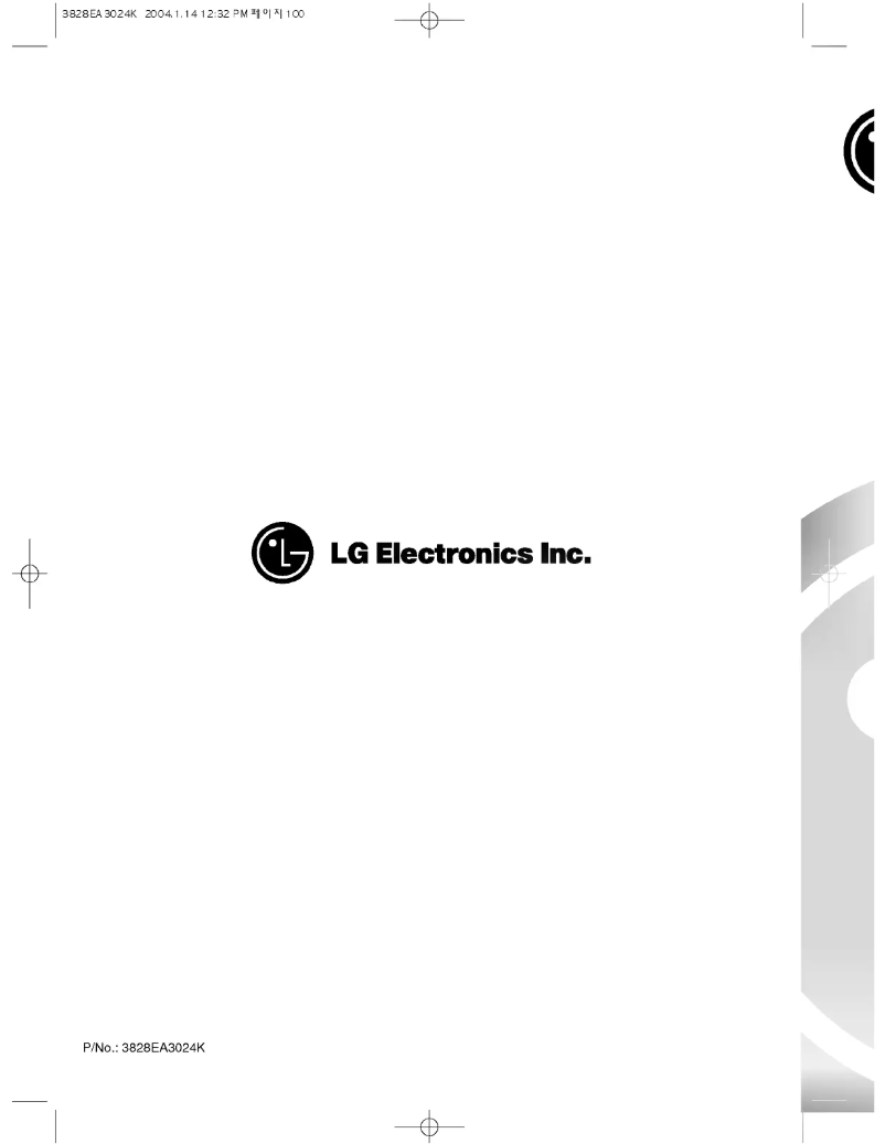 Page n°1 - Manuel utilisateur LG WF-TS1088TH